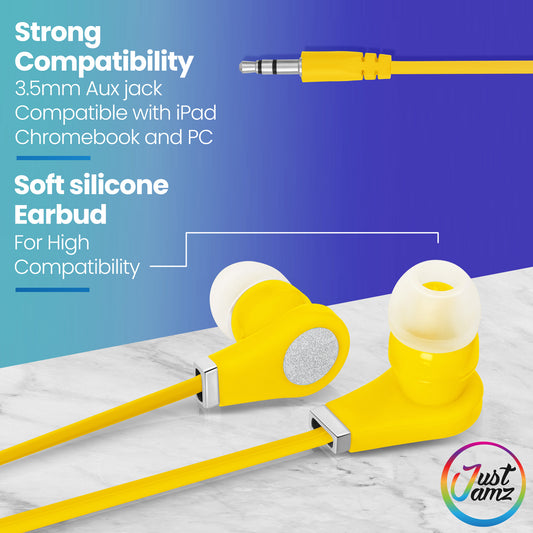 1000 JustJamz Bits Colorful Quality Earbuds