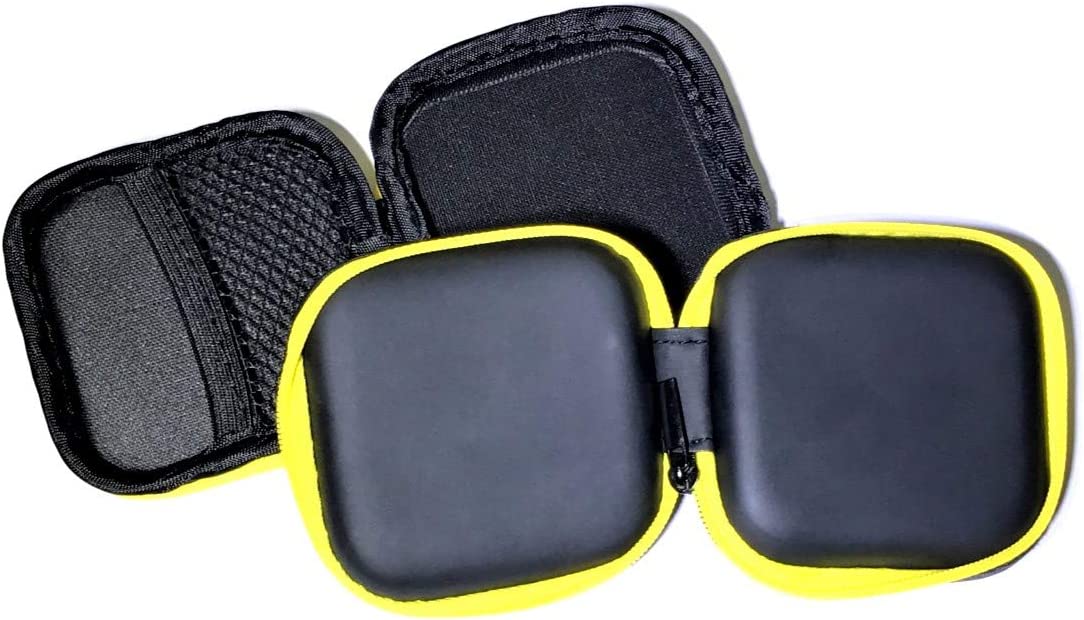 10 Pack of Colorful Square Cases for Earbuds