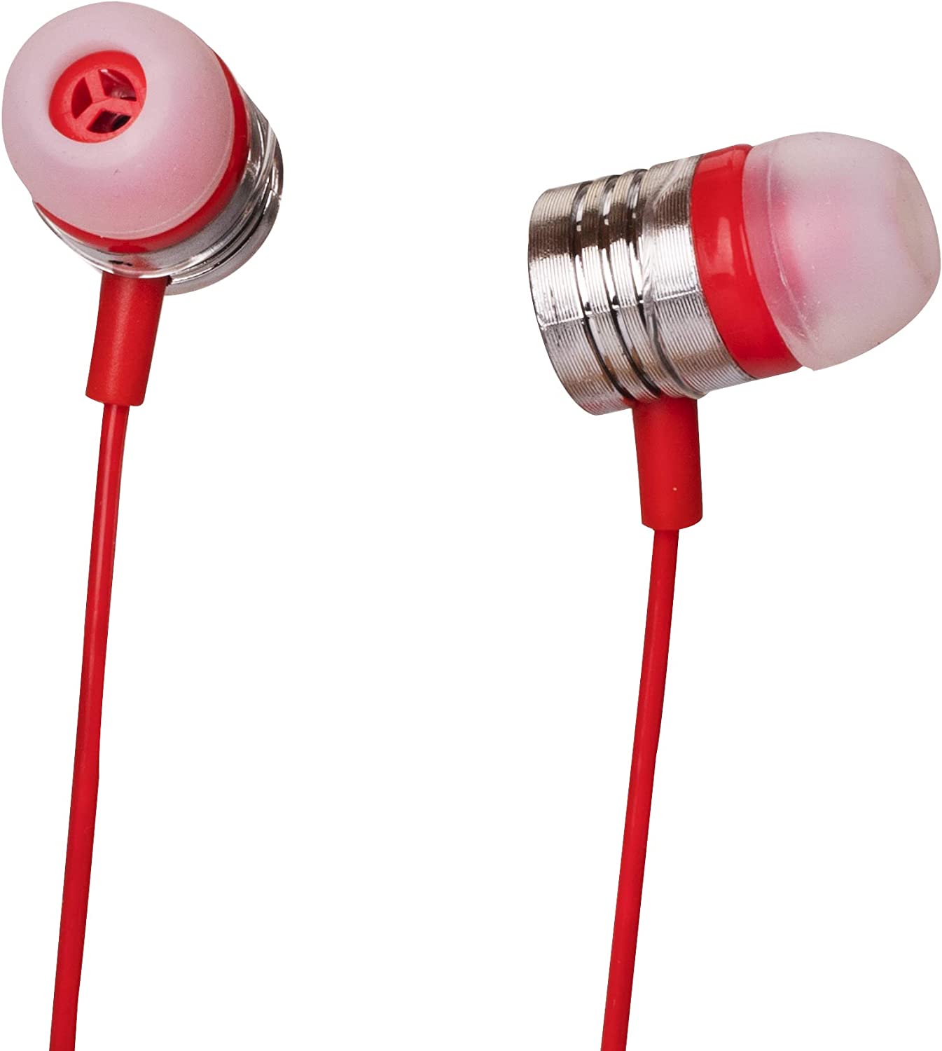 10 Pack of JustJamz Jelly Matte Colorful in-Ear Earbuds (Europe)