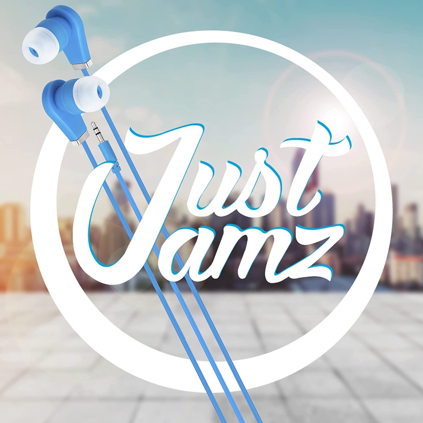 100 Pack of in-Ear EarBuds, Wired and great for Kids, Mixed Colors (Europe)