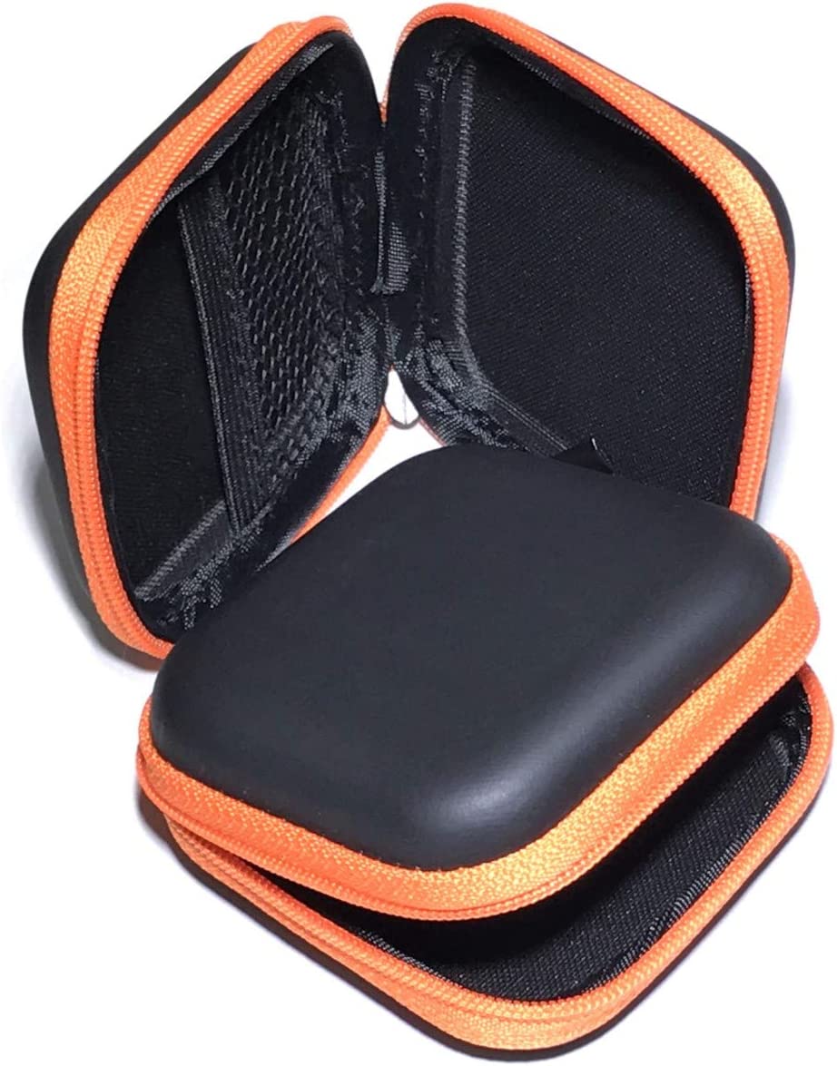 10 Pack of Colorful Square Cases for Earbuds