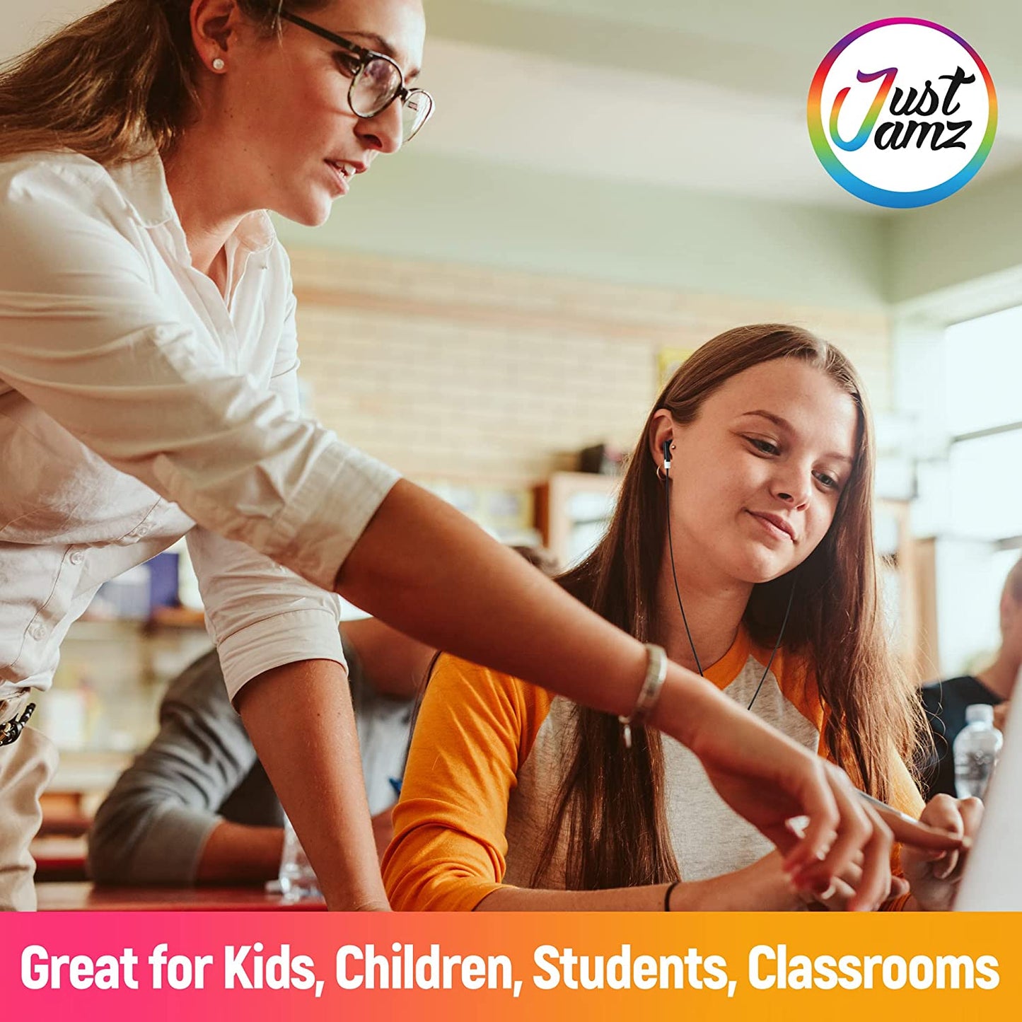 1000 Pack of Basic Dot Earphones, Black